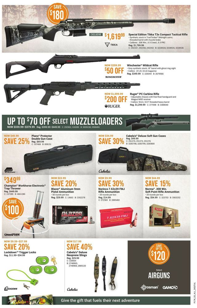 Bass Pro Flyer from 10/20/2022