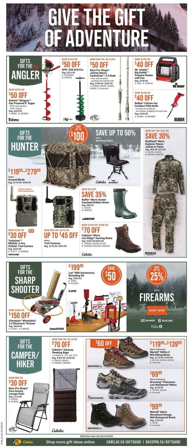 Bass Pro Flyer from 11/03/2022