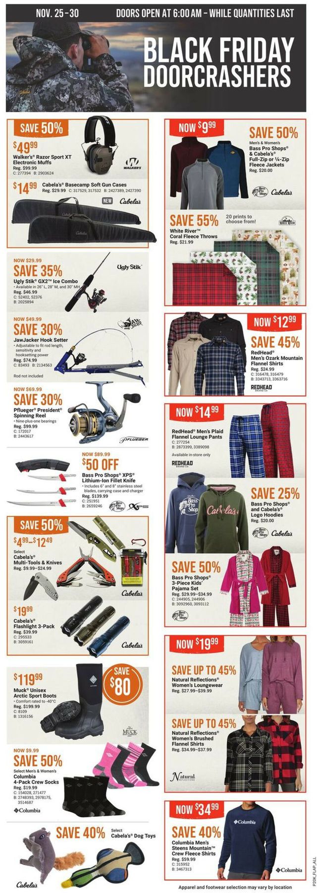 Bass Pro Flyer from 11/25/2022