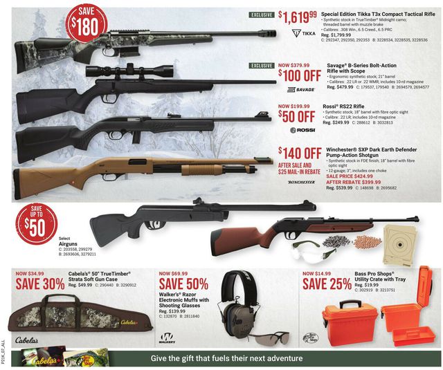 Bass Pro Flyer from 12/01/2022