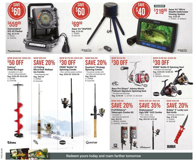 Bass Pro Flyer from 12/08/2022