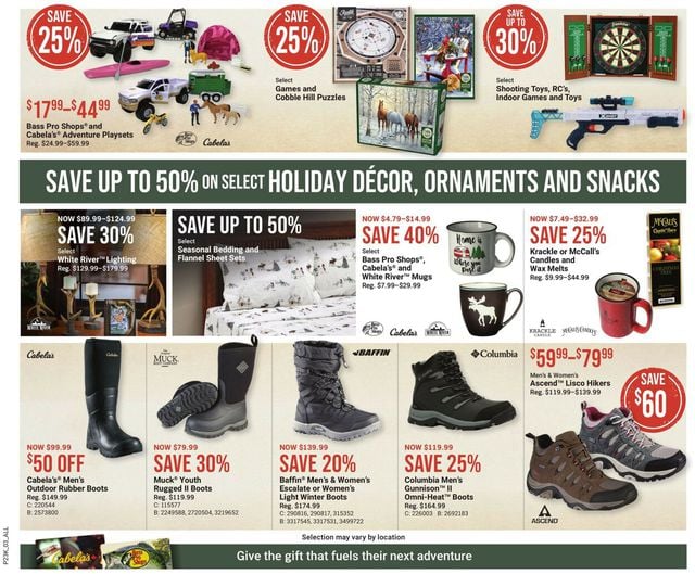 Bass Pro Flyer from 12/15/2022
