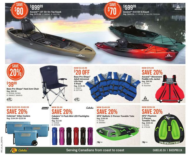Bass Pro Flyer from 05/11/2023