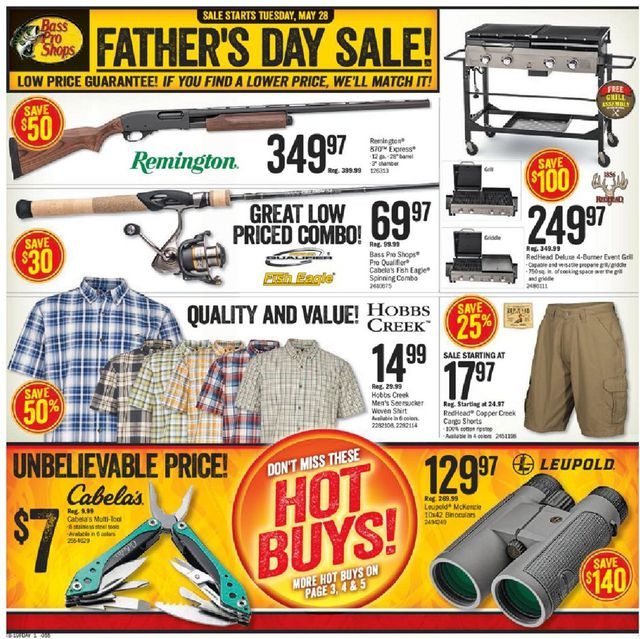 Bass Pro Flyer from 05/28/2019
