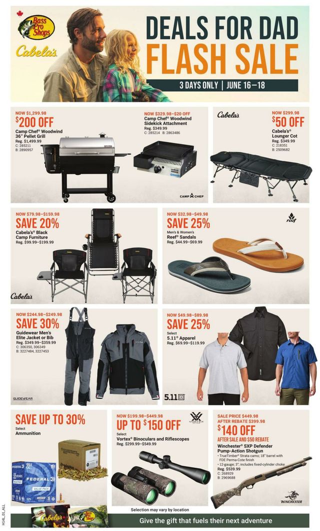 Bass Pro Flyer from 06/16/2023