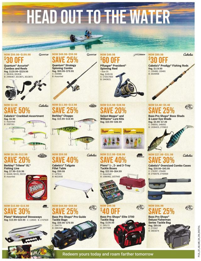 Bass Pro Flyer from 08/03/2023