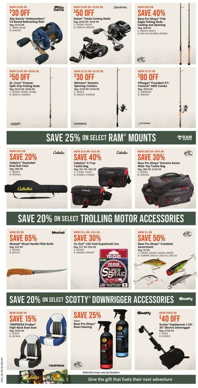 Bass Pro Flyer from 08/17/2023