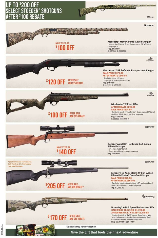 Bass Pro Flyer from 08/17/2023