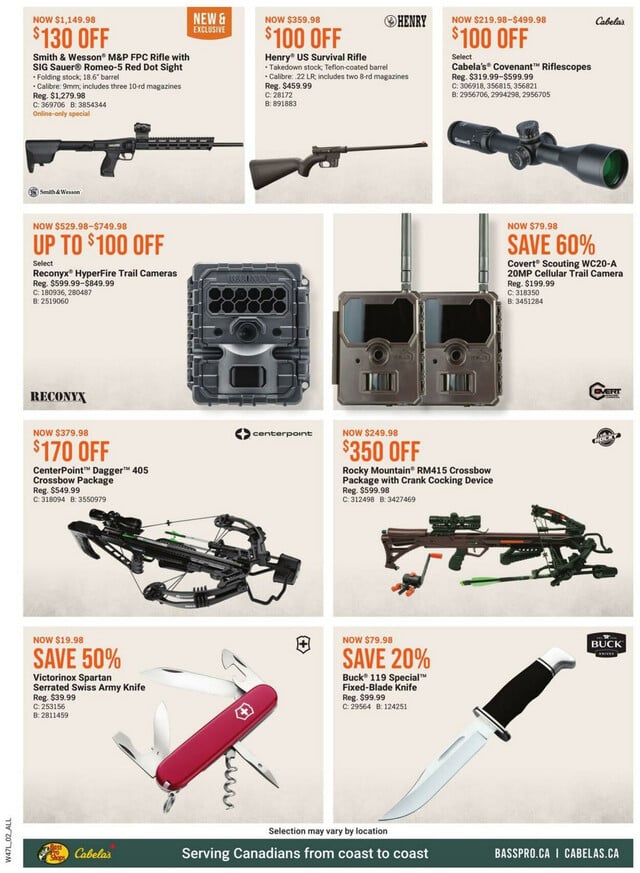 Bass Pro Flyer from 11/26/2023