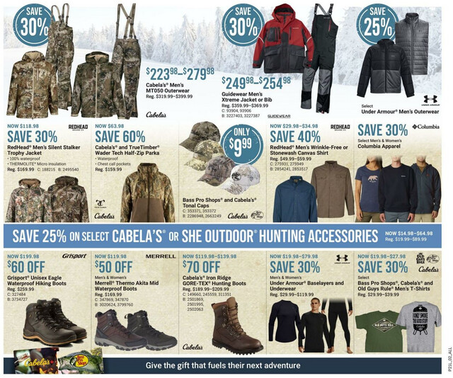 Bass Pro Flyer from 11/30/2023