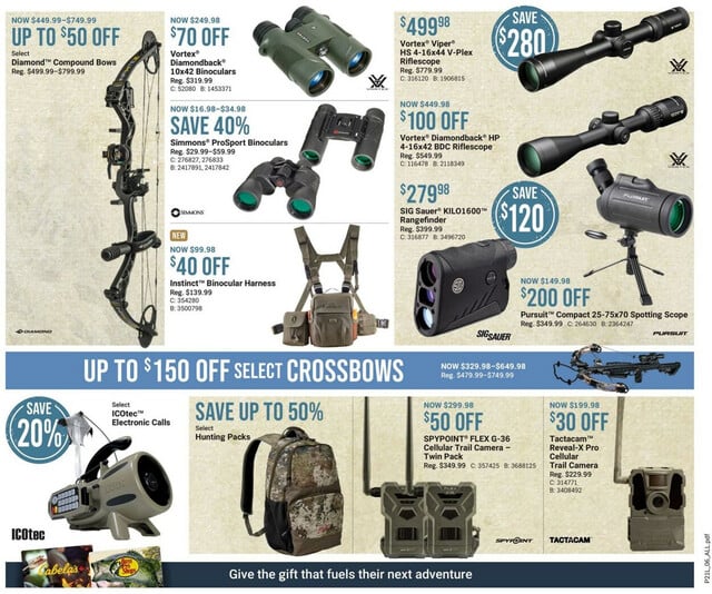 Bass Pro Flyer from 11/30/2023