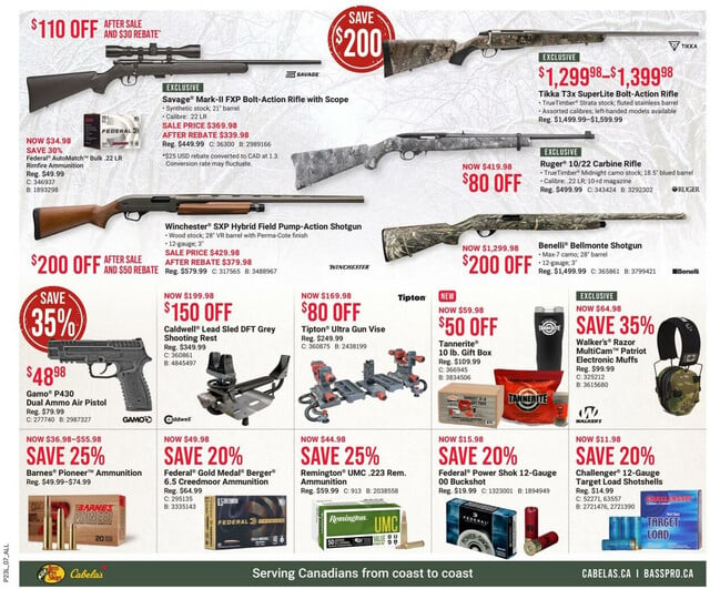Bass Pro Flyer from 12/14/2023