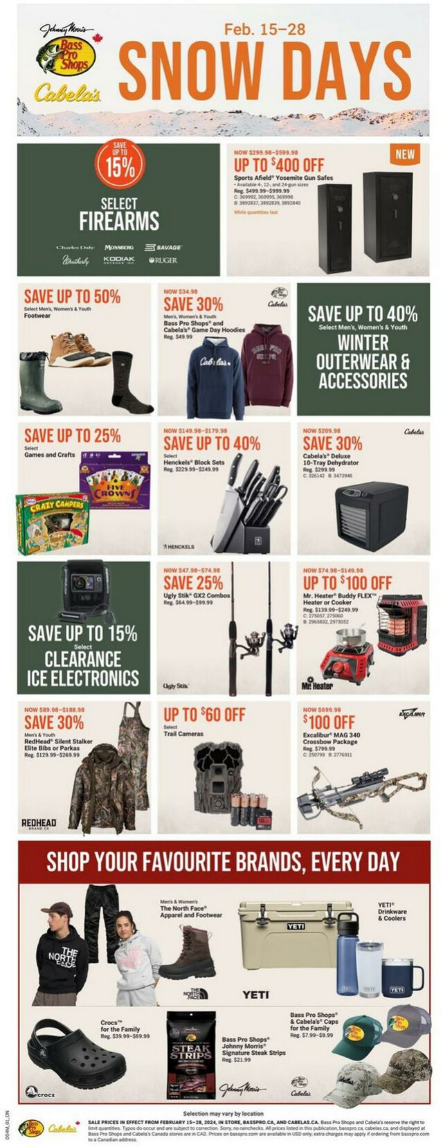 Bass Pro Flyer from 02/15/2024