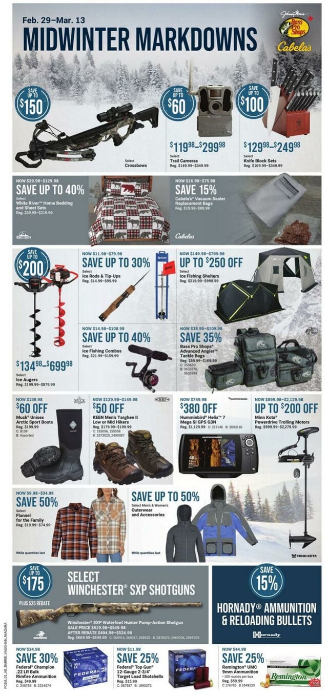 Bass Pro Flyer from 02/29/2024