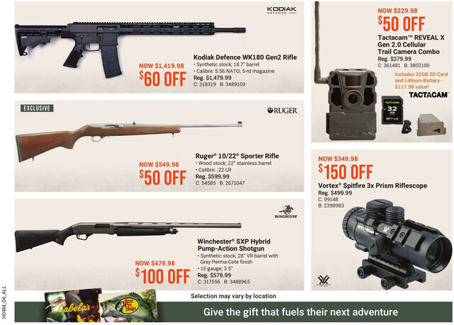 Bass Pro Flyer from 03/29/2024