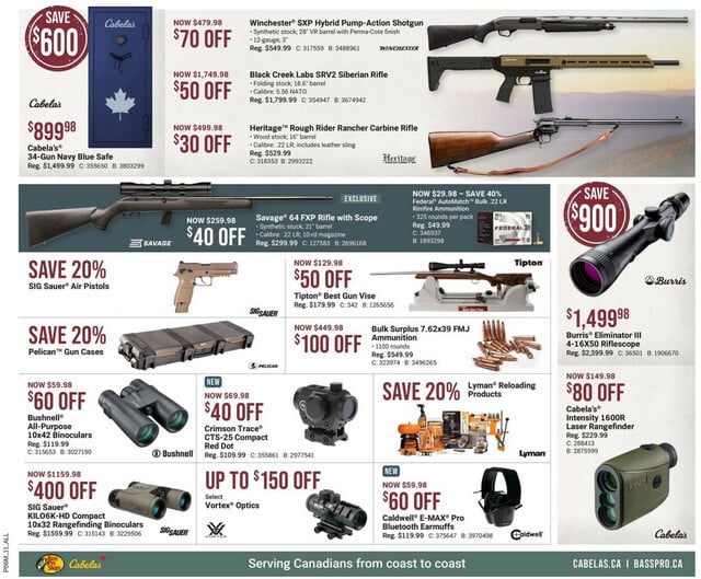 Bass Pro Flyer from 04/11/2024