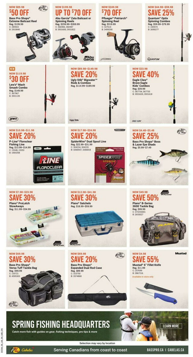 Bass Pro Flyer from 05/02/2024