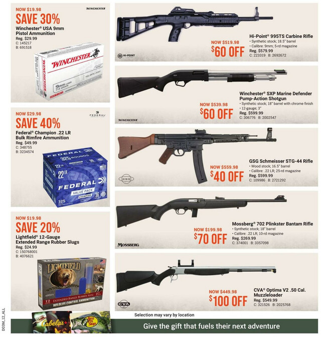 Bass Pro Flyer from 05/02/2024