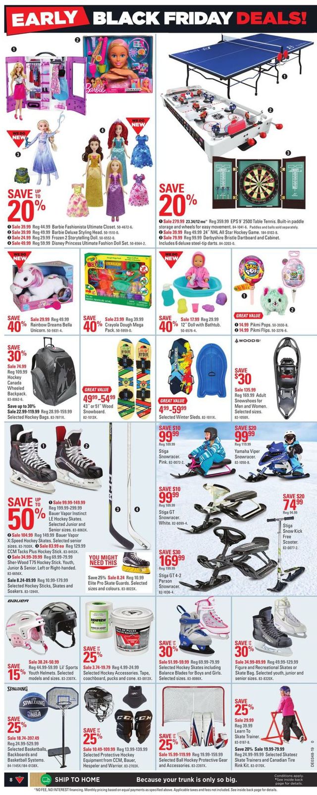 Canadian Tire Flyer from 11/21/2019