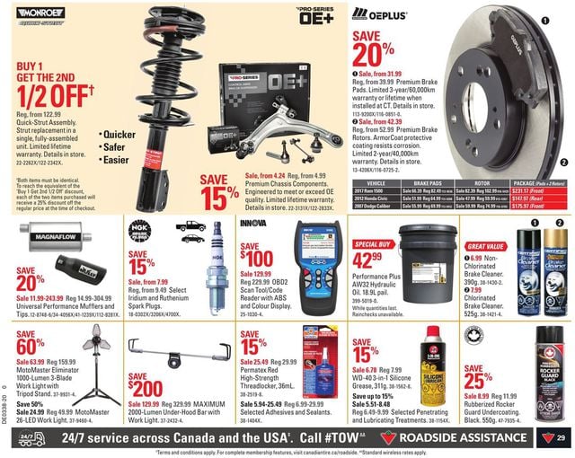 Canadian Tire Flyer from 09/11/2020