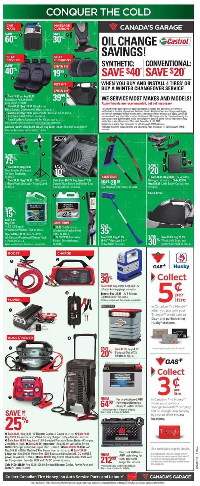 Canadian Tire Flyer from 12/17/2020