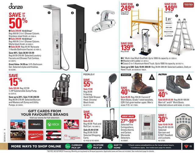 Canadian Tire Flyer from 04/08/2021