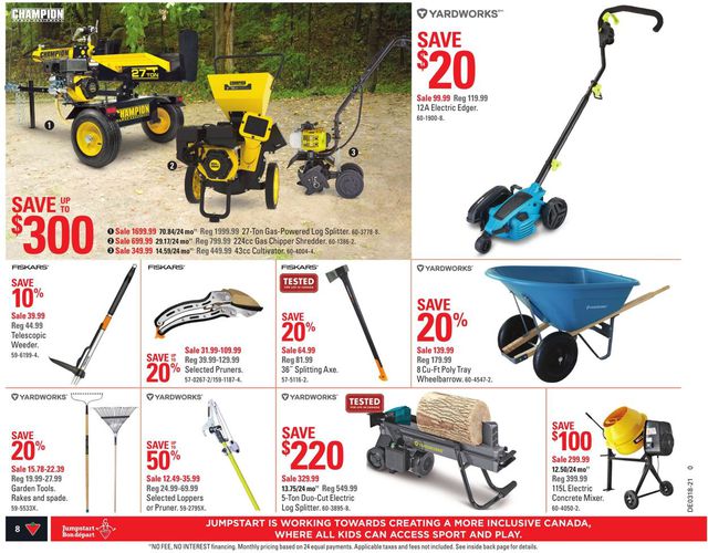 Canadian Tire Flyer from 04/29/2021