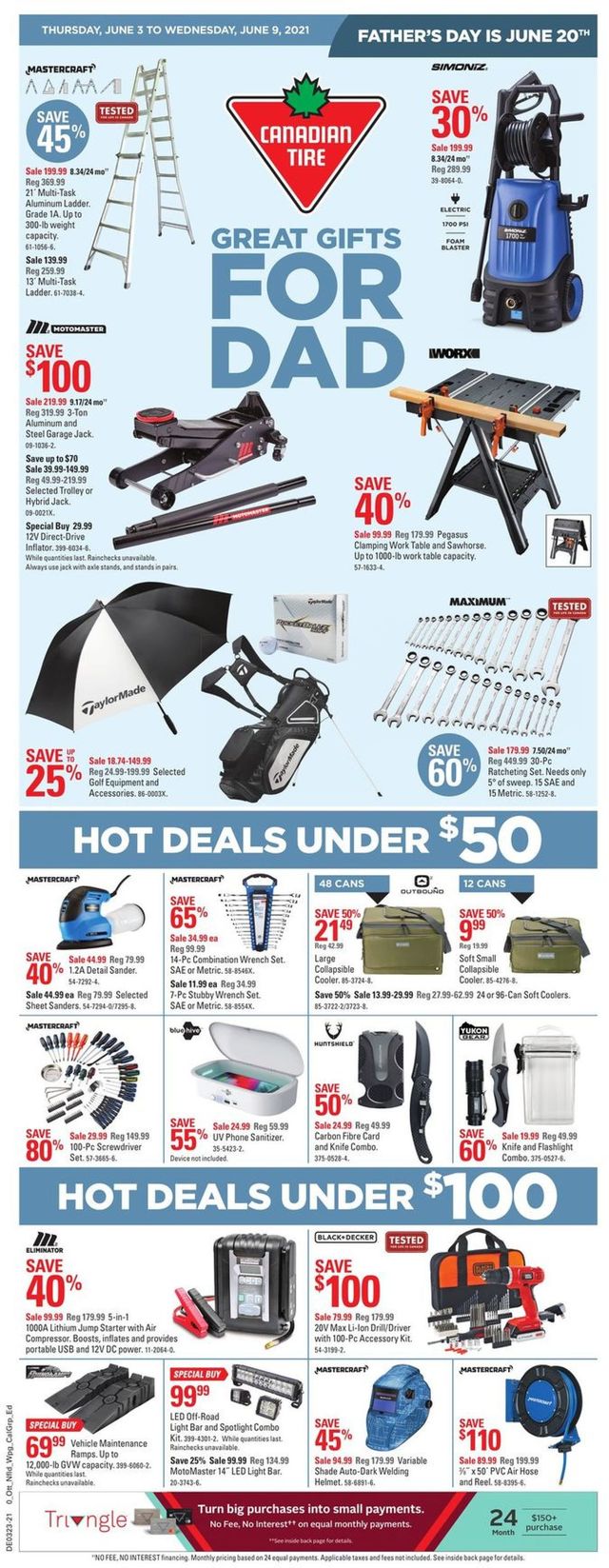 Canadian Tire Flyer from 06/03/2021