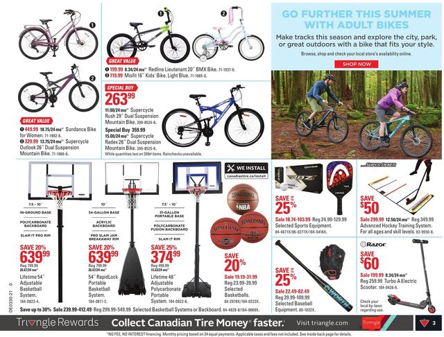 Canadian Tire Flyer from 07/22/2021