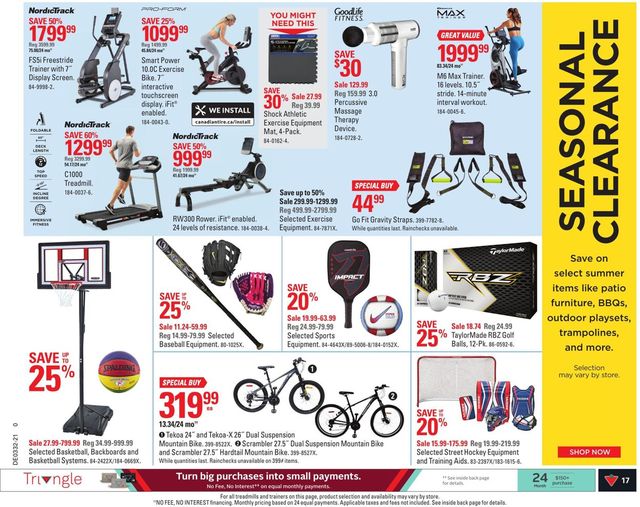 Canadian Tire Flyer from 08/05/2021