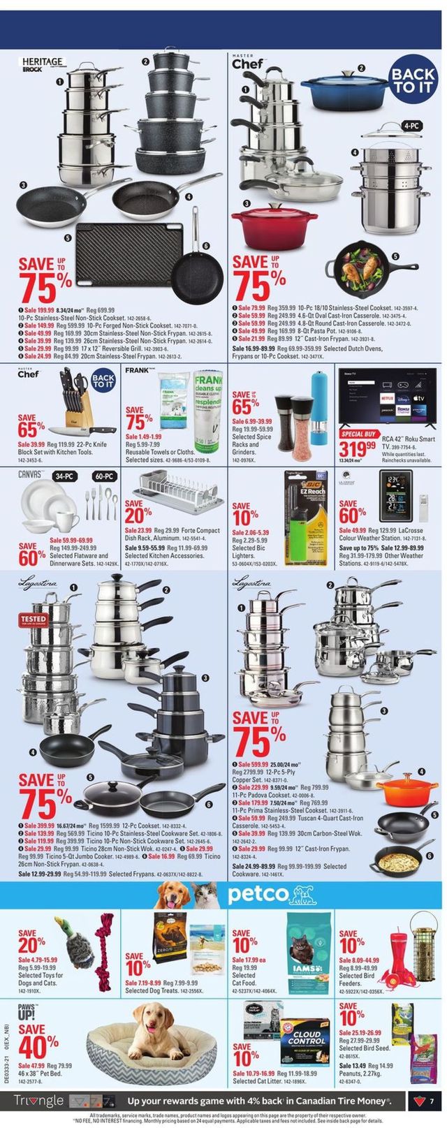 Canadian Tire Flyer from 08/12/2021