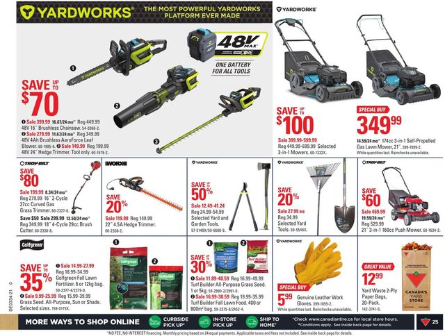 Canadian Tire Flyer from 08/19/2021