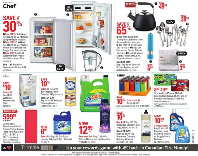 Canadian Tire Flyer from 10/21/2021