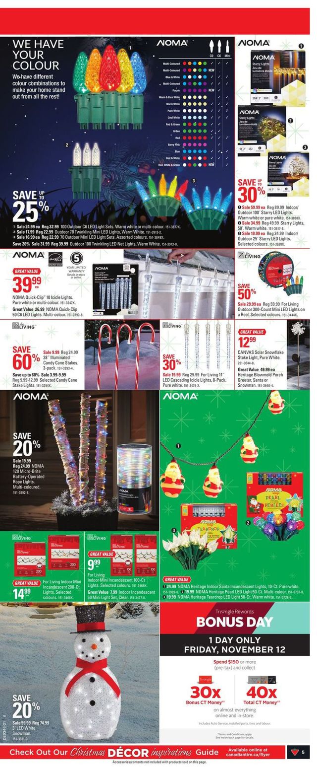 Canadian Tire Flyer from 11/11/2021