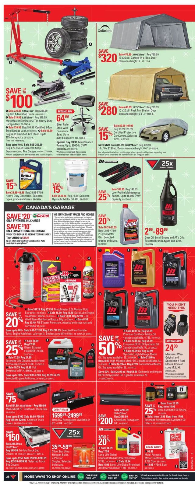 Canadian Tire Flyer from 12/09/2021