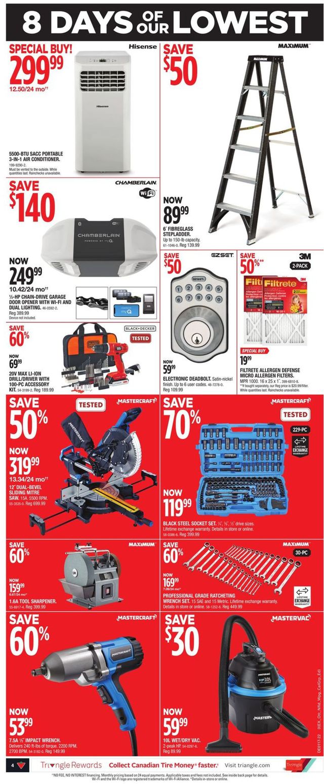 Canadian Tire Flyer from 04/21/2022