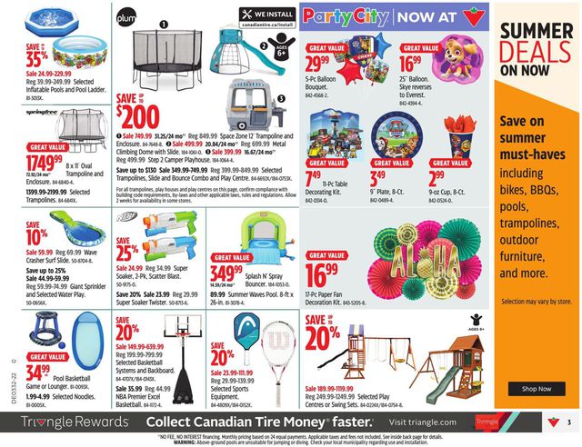 Canadian Tire Flyer from 08/04/2022