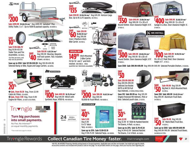 Canadian Tire Flyer from 08/05/2022