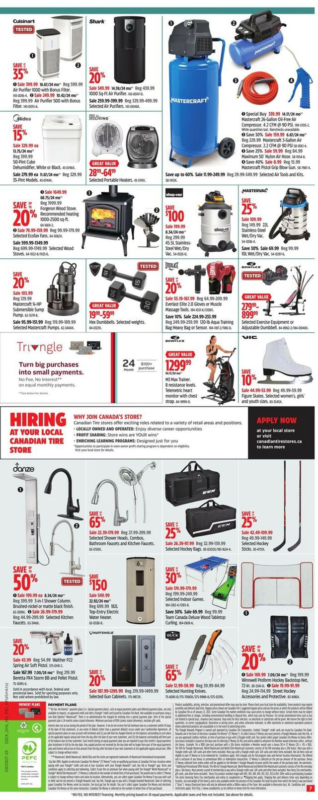 Canadian Tire Flyer from 02/09/2023