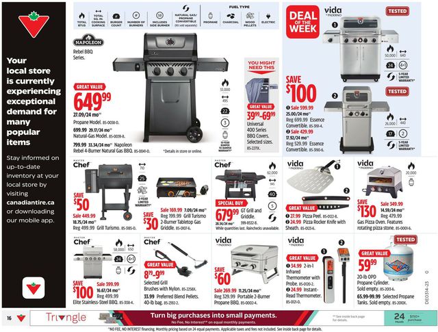 Canadian Tire Flyer from 03/30/2023