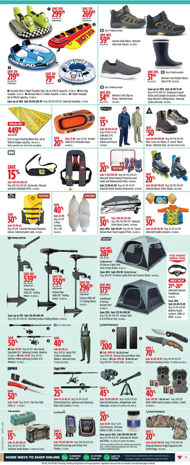 Canadian Tire Flyer from 07/06/2023