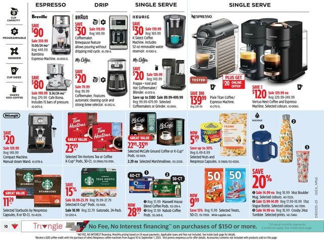 Canadian Tire Flyer from 08/24/2023