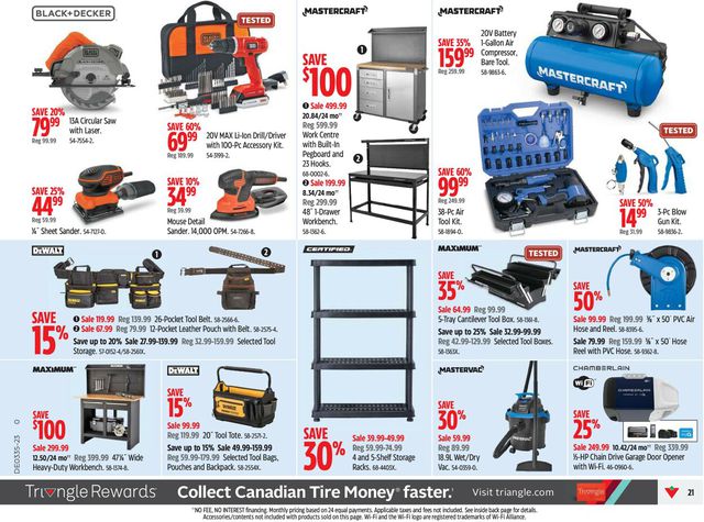 Canadian Tire Flyer from 08/24/2023