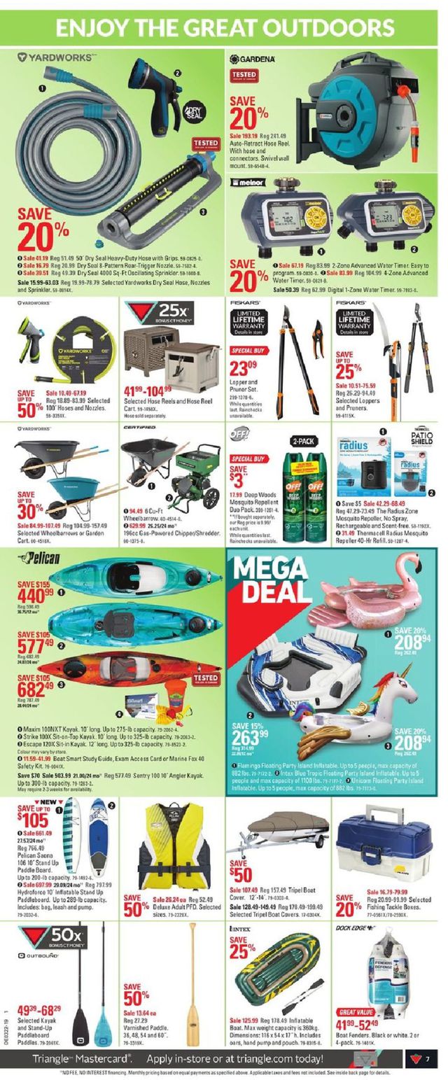 Canadian Tire Flyer from 05/24/2019