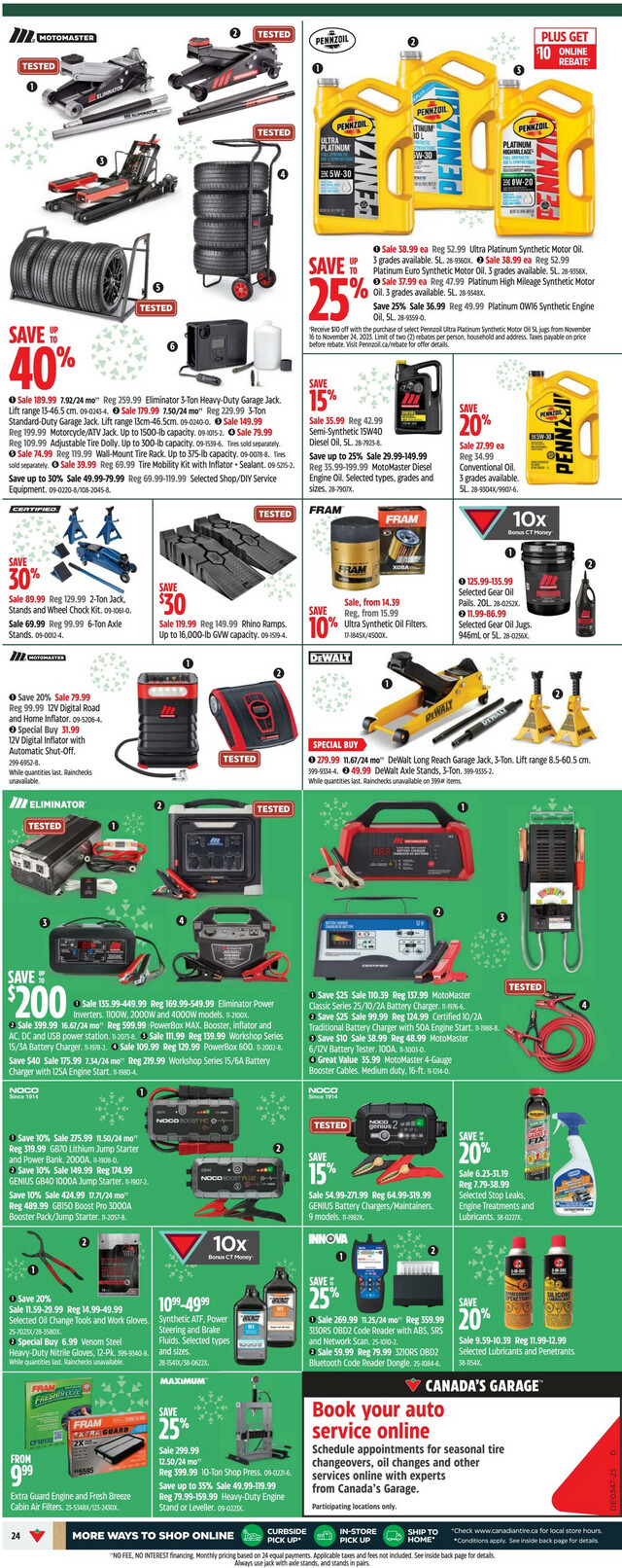 Canadian Tire Flyer from 11/16/2023