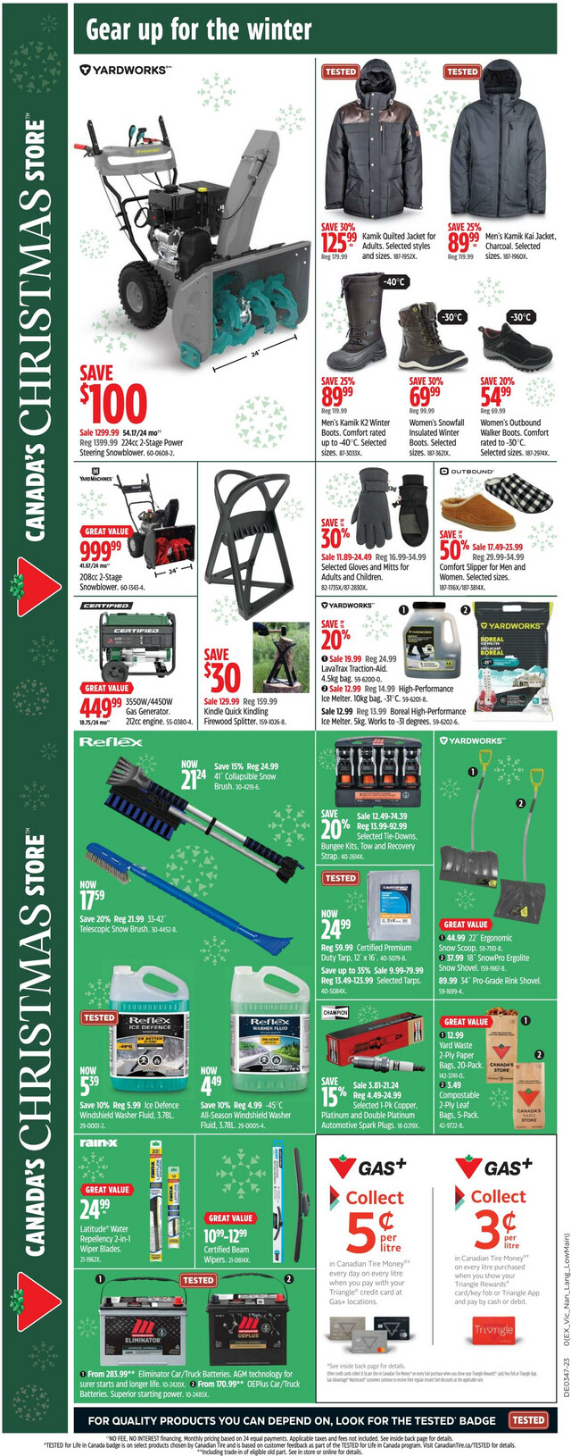 Canadian Tire Flyer from 11/16/2023