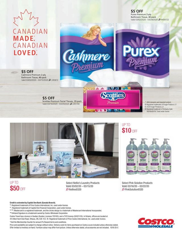 Costco Flyer from 03/01/2020
