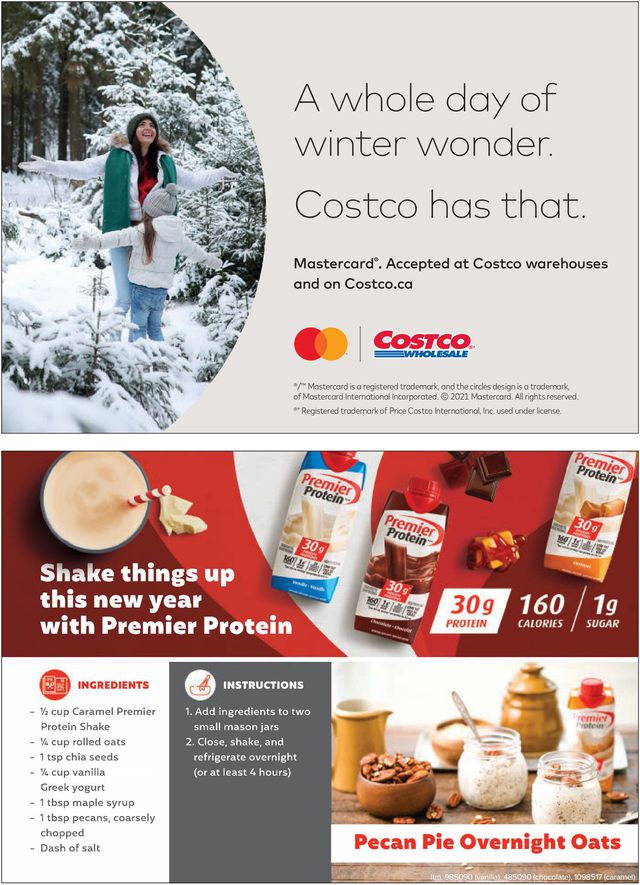 Costco Flyer from 01/01/2022