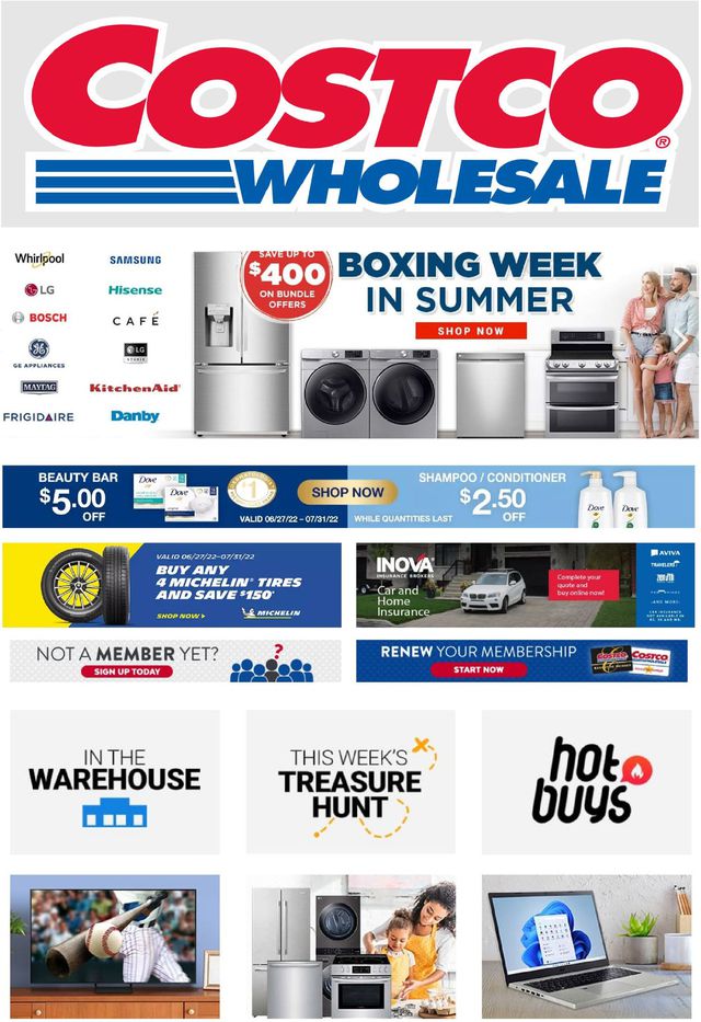 Costco Flyer from 07/11/2022