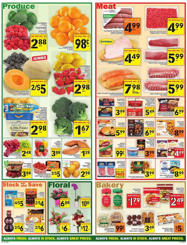 Food Basics Flyer from 02/06/2020